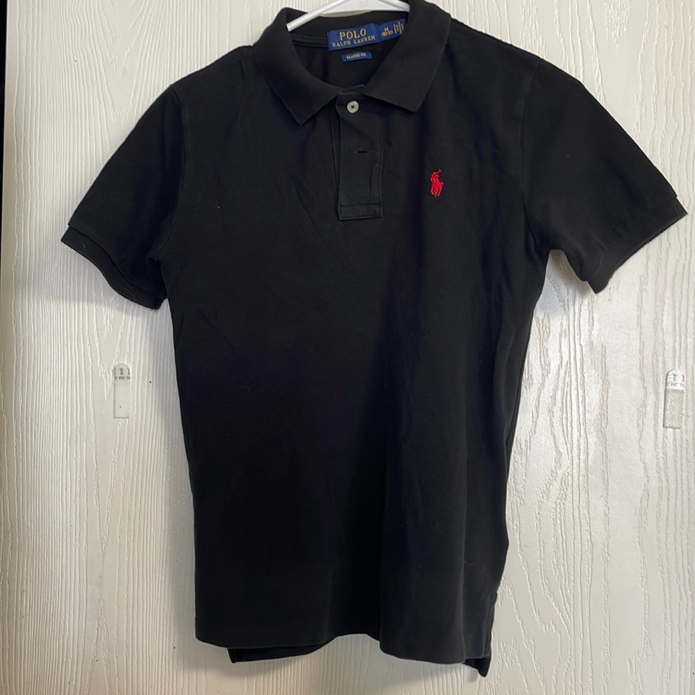 Polo Ralph Lauren Boys Black Short Sleeve Shirt
